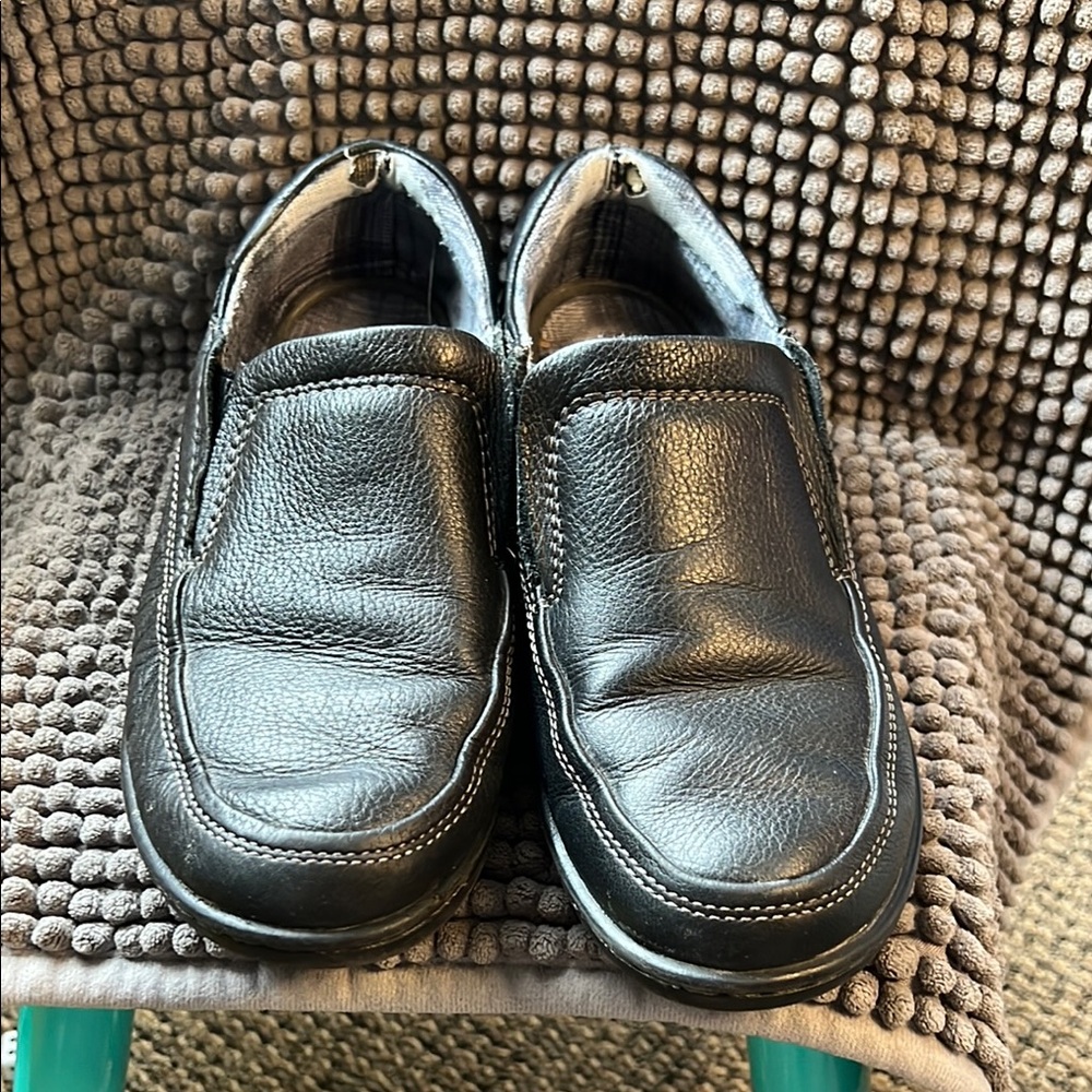 3/$20 Eastland Black Leather Casual Loafers